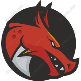 Fierce Dragon Mascot
