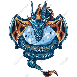 Mythical Dragon Embrace