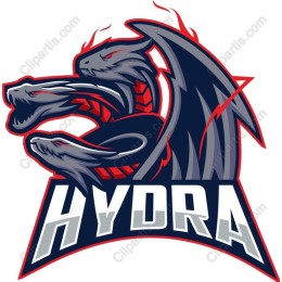 Hydra Three-Headed Dragon