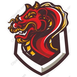 Majestic Dragon Head