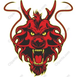 Red Dragon Head