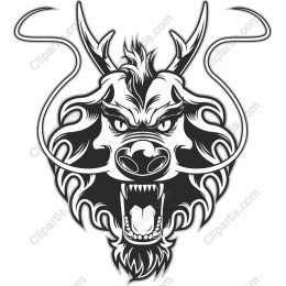 Fierce Dragon Head