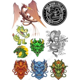 Epic Dragon Clipart Collection