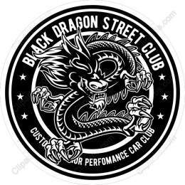 Black Dragon Street Club Emblem