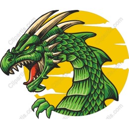 Fierce Green Dragon