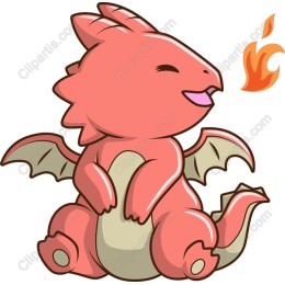 Charming Baby Dragon