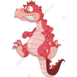 Playful Red Dragon