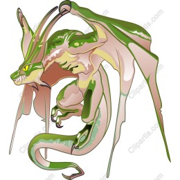 Fierce Green Dragon