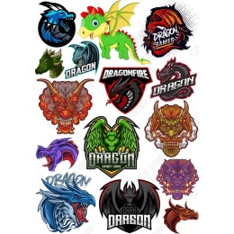 Dragon Bundle: 15 Unique s