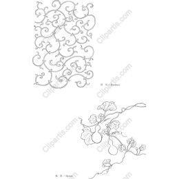 Delicate Vine Pattern
