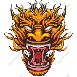 Majestic Dragon Head