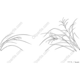 Elegant Stylized Grass