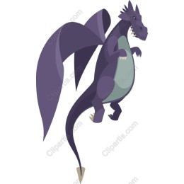 Majestic Purple Dragon