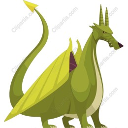 Enchanting Green Dragon