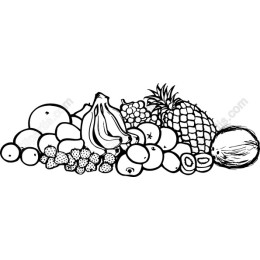 Hand-Drawn Assorted Fruits