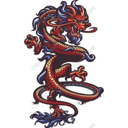 Majestic Red Dragon