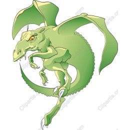 Dynamic Green Dragon