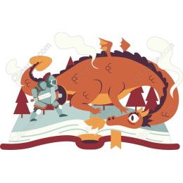 Knight and Dragon Adventure