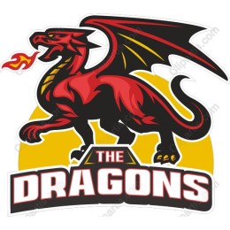 The Dragons - Fierce Red Dragon