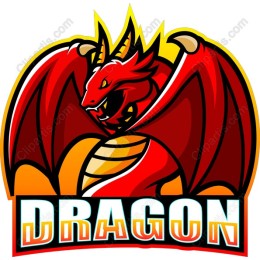 Fierce Red Dragon