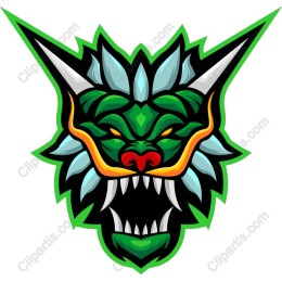 Fierce Dragon Head