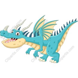 Charming Cartoon Dragon