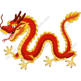 Majestic Red Dragon