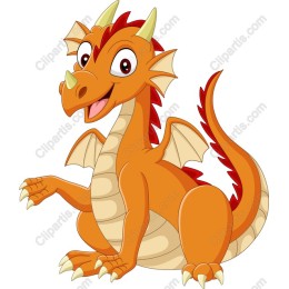 Charming Cute Dragon