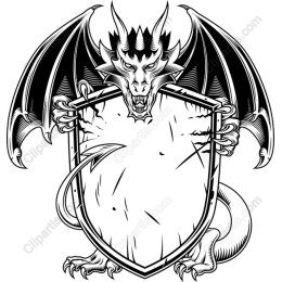 Fierce Dragon Shield