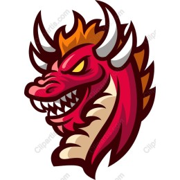 Fierce Red Dragon