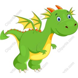 Charming Green Dragon