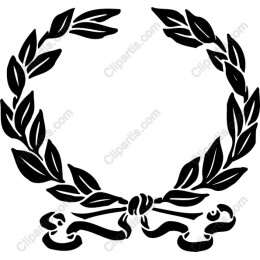 Elegant Laurel Wreath