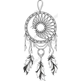 Moon Dreamcatcher Clipart