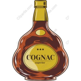 Classic Cognac Bottle