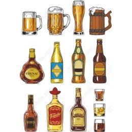 Vintage Alcohol Bundle