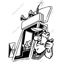 Retro Cartoon Phone Booth