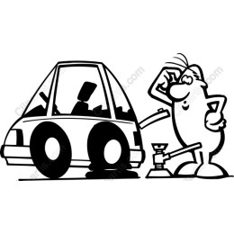 Playful Car Mechanic