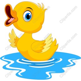 Charming Yellow Duck