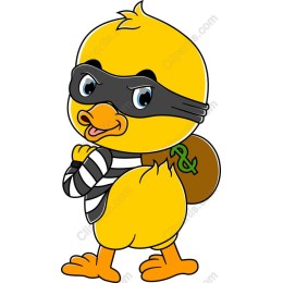 Mischievous Duck Bandit