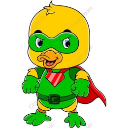Superhero Duck