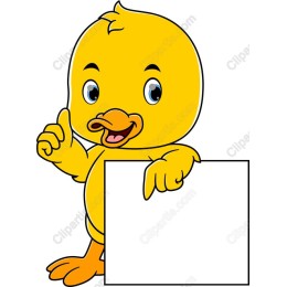 Yellow Duck Character