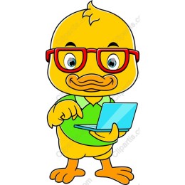 Tech-Savvy Duck