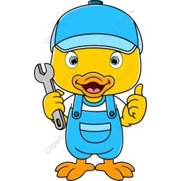 Handy Duck Character