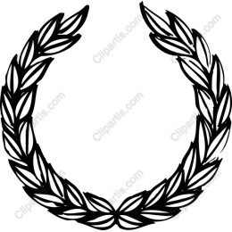 Elegant Laurel Wreath