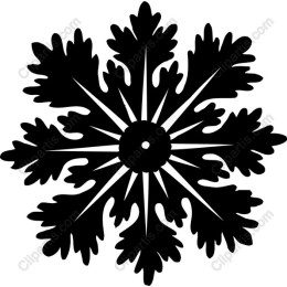 Leafy Snowflake
