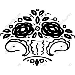 Intricate Floral Motif