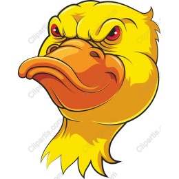Fierce Duck Head