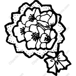 Elegant Floral Bouquet with Bow