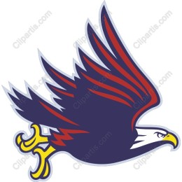 Dynamic Eagle in Flight