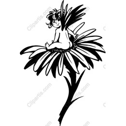 Fairy Delight: of a Fairy on a Flower